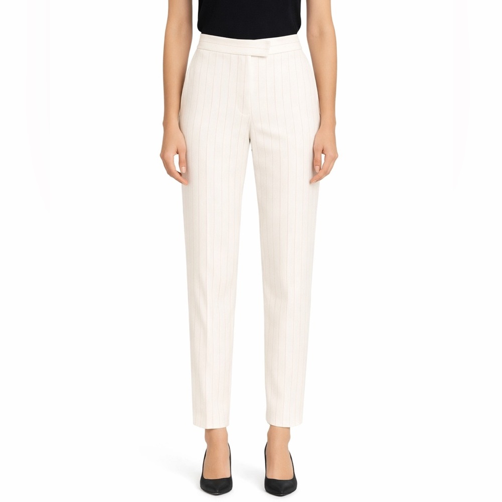 Liliu Pink & Cream Pinstripe Pants Size 12